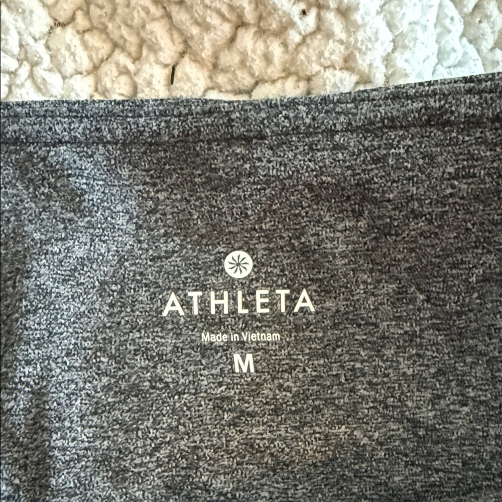 Salutation Athleta Gray Cropped leggings - Picture 2 of 6
